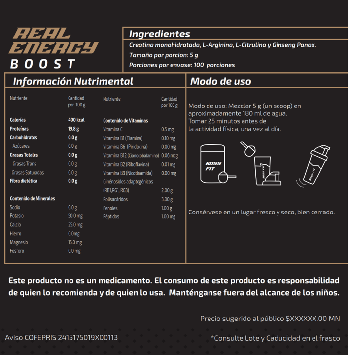 Creatina Pre-Workout