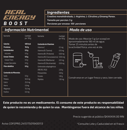 Creatina Pre-Workout
